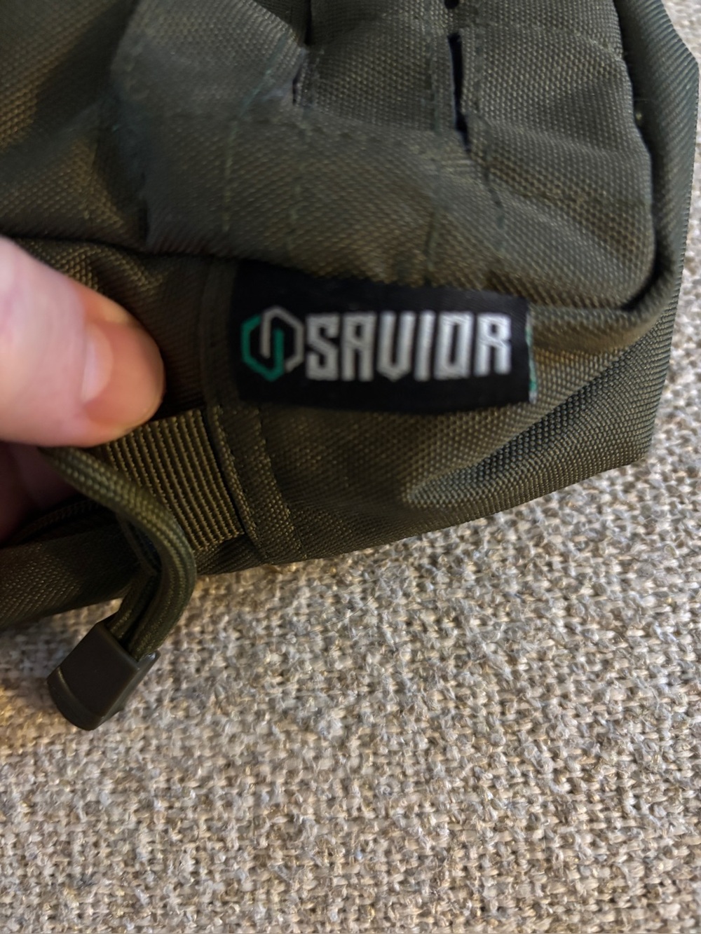 Men's Olive Green Compact Sling Bag